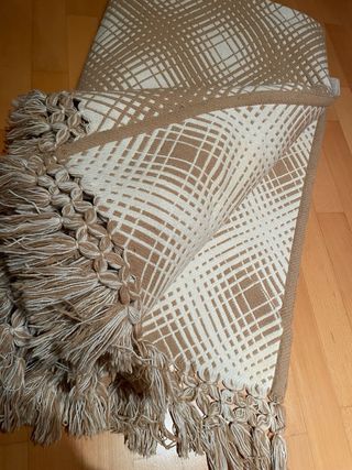 Coperta misto  lana artigianato  abruzzese