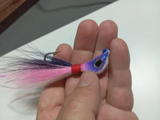 Jig Banana 21g con Bucktail