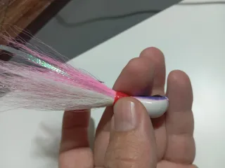 Jig Banana 21g con Bucktail