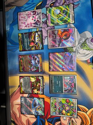 Cartas Pokémon Fuegos Fantasmales.