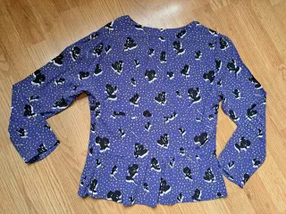 Blusa Bimba y Lola Estampada Talla XS