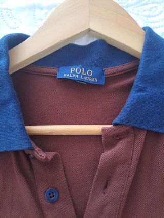 Polo Ralph Lauren Camiseta Marrón y Azul