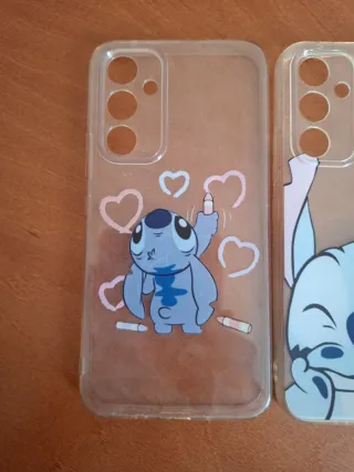 2 Fundas Móvil Stitch Samsung A54