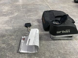 Candado Disco Alarma Urban 982K10 + Funda