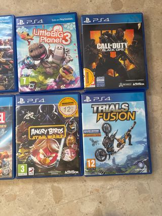 Lote 8 Juegos PS4: NBA 2K14, Knack, LBP3, CoD, Jus