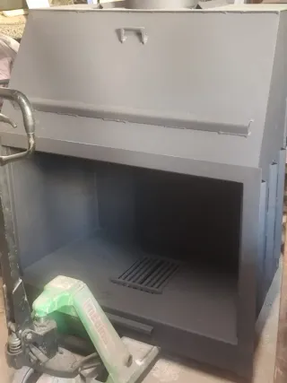 Chimenea Metálica Leña Nueva