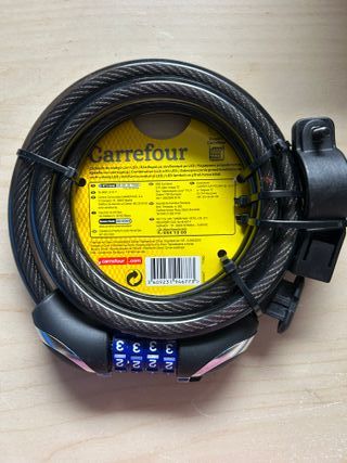 Antirrobo Carrefour con código y LED