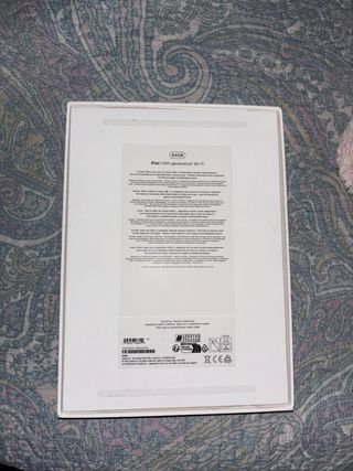 iPad 10ª Gen Argento, con custodia originale Apple