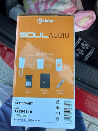 Kit Portero Audio Golmar G2+ Soul Audio
