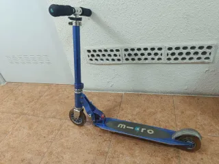 Patinete Micro Sprite LED Azul 2 Ruedas