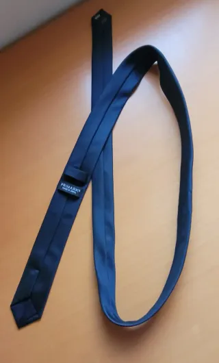 Corbata Primark Azul Marino Texturizada