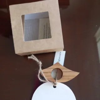 Segnalibro da dito in legno