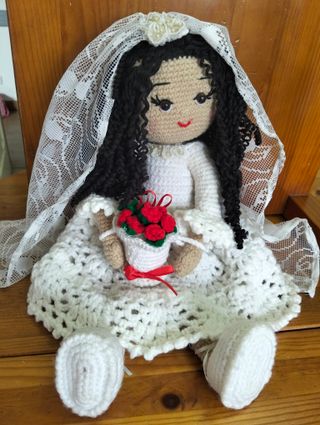 Boneca Crochet Grande
