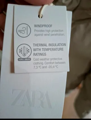 Plumifero Zara Nuevo