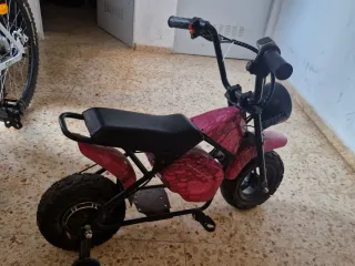 Moto Eléctrica Infantil Rosa