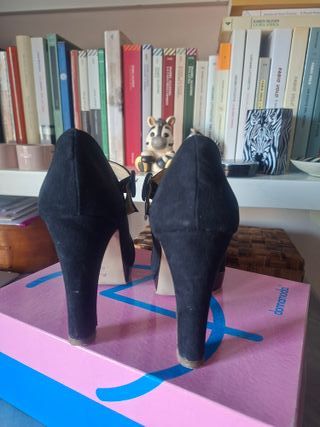 Scarpe donna tacco alto con plateau