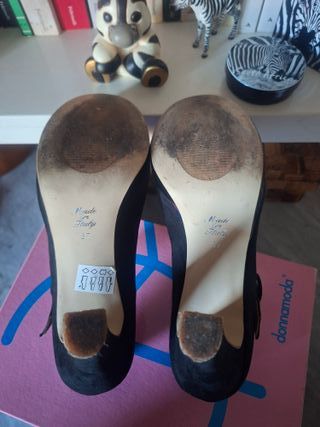 Scarpe donna tacco alto con plateau