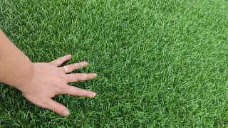 Césped artificial reciclado