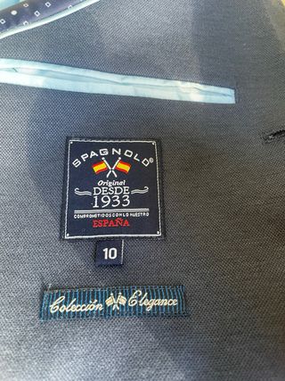 Blazer Spagnolo niño gris