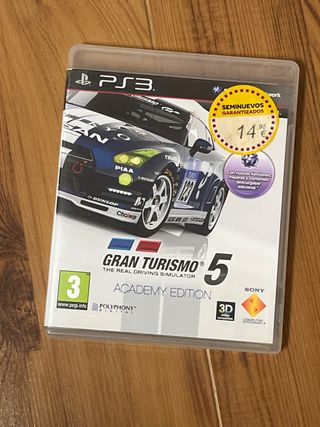 Juego PS3 Gran Turismo 5 Academy Edition