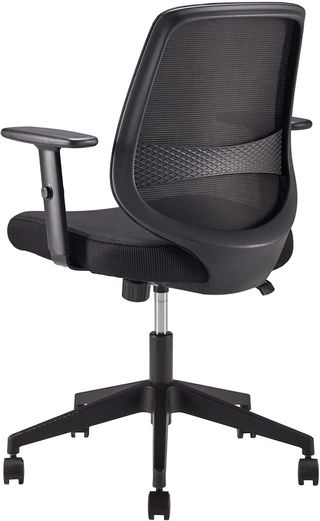 Silla de oficina ergonómica negra