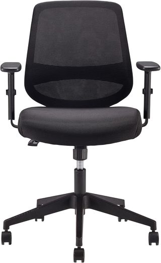 Silla de oficina ergonómica negra