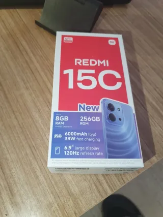 Xiaomi Redmi 15C 256GB Azul Nuevo
