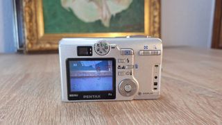 Cámara digital Pentax Optio SVi Plata 5MP