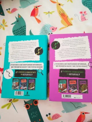 Lote de libros resuelve el misterio