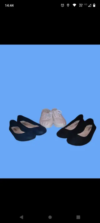 Lotto 3 scarpe 42 donna