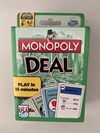 Monopoly Deal Juego Nuevo Precintado Inglés