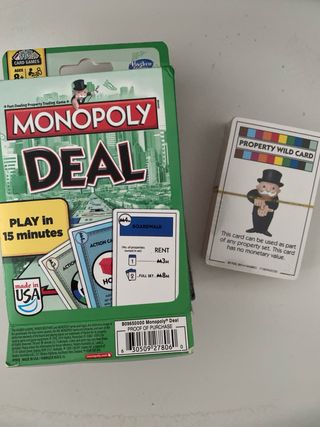 Monopoly Deal Juego Nuevo Precintado Inglés