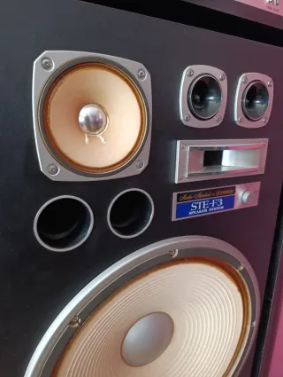 Altavoces Vintage Fisher STE-F3