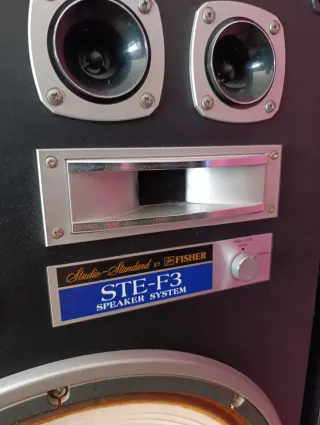 Altavoces Vintage Fisher STE-F3