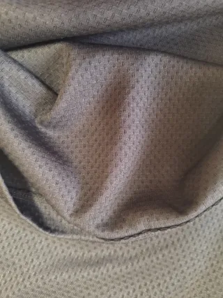 Camiseta oversize Bershka Gris y Blanca