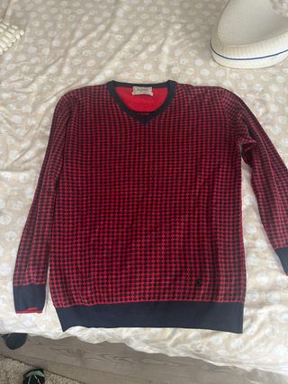 Jersey El Ganso Rojo y Negro