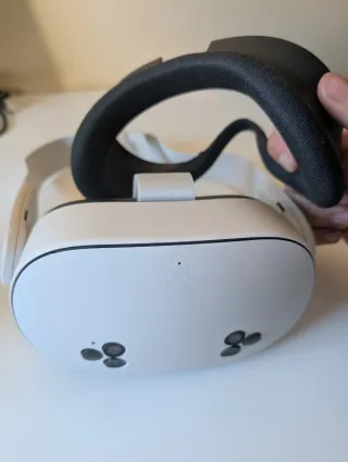 Meta Quest 3s VR Headset, Controlli e Supporto per la Testa
