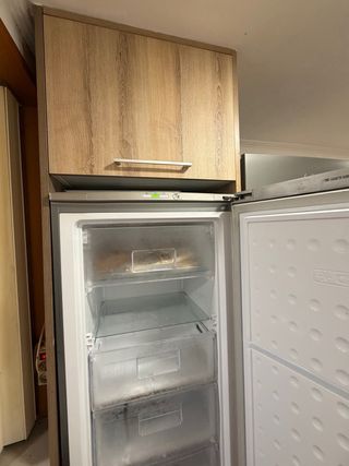 Congelador vertical acero inoxidable