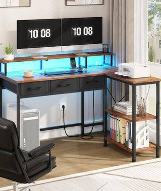 Escritorio Gaming color madera