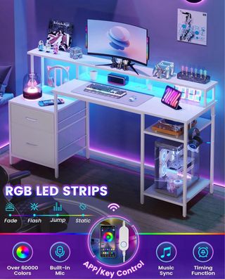 Escritorio Gaming color madera