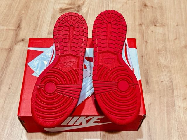 Nike Dunk Talla 35.5 Rojas