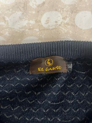 Jersey El Ganso Azul con puntos