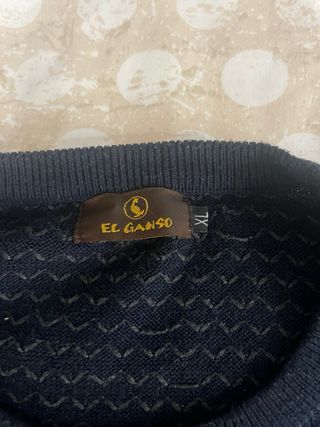 Jersey El Ganso Azul con puntos