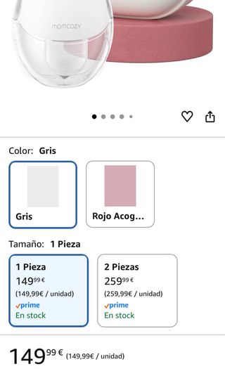 Sacaleches electrico Momcozy