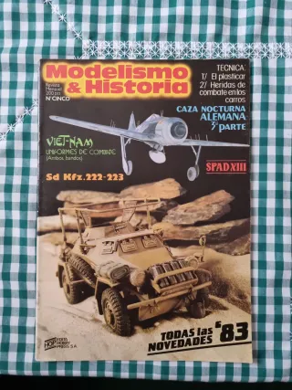Lote de tres revistas Modelismo & Historia