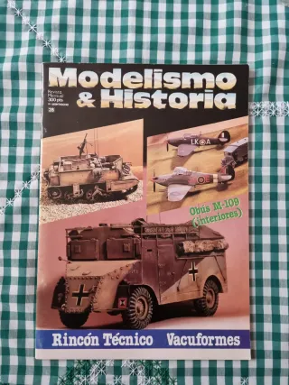 Lote de tres revistas Modelismo & Historia