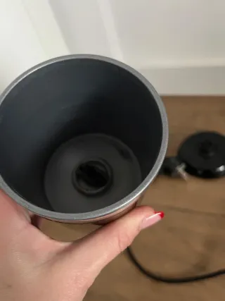 Espumador de leche Eurotec negro