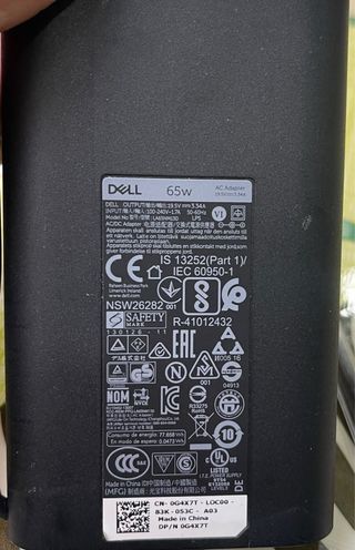 Adaptador Corriente Dell LA65NM130