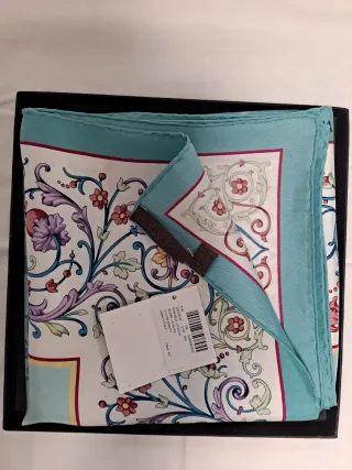 Pañuelo Loewe Azul y Multicolor