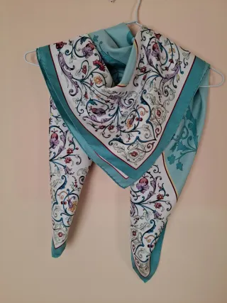 Pañuelo Loewe Azul y Multicolor